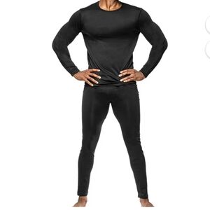 Body Glove Men's Thermal Underwear Base Layer Top & Long Johns Bottom